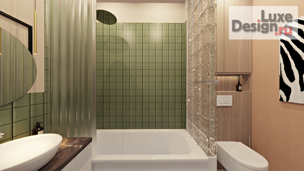 Дизайн интерьера трехкомнатной квартиры "ЖК Событие" (фото 26)