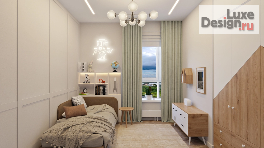 Дизайн интерьера трехкомнатной квартиры "ЖК Событие" (фото 16)