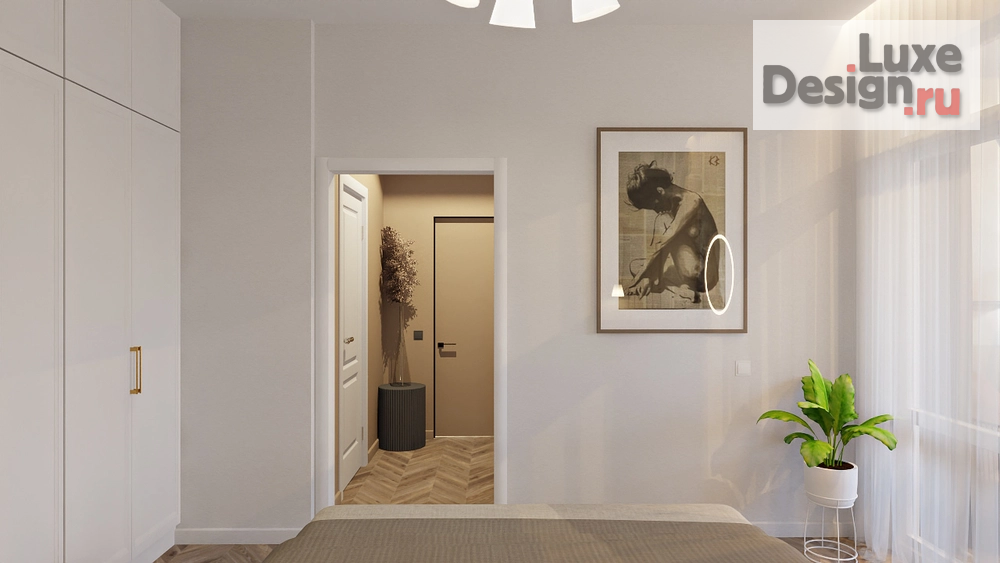 Дизайн интерьера трехкомнатной квартиры "ЖК Событие" (фото 21)