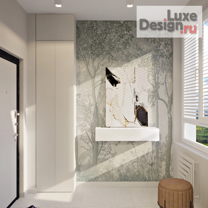 Дизайн интерьера трехкомнатной квартиры "ЖК Событие" (фото 1)