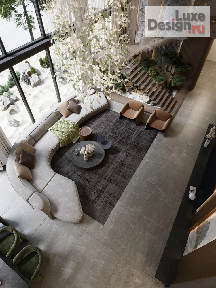 Дизайн интерьера загородного дома "дизайн Виллы в Москве " (фото 4)