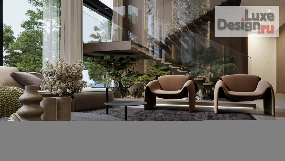 Дизайн интерьера загородного дома "дизайн Виллы в Москве " (фото 9)