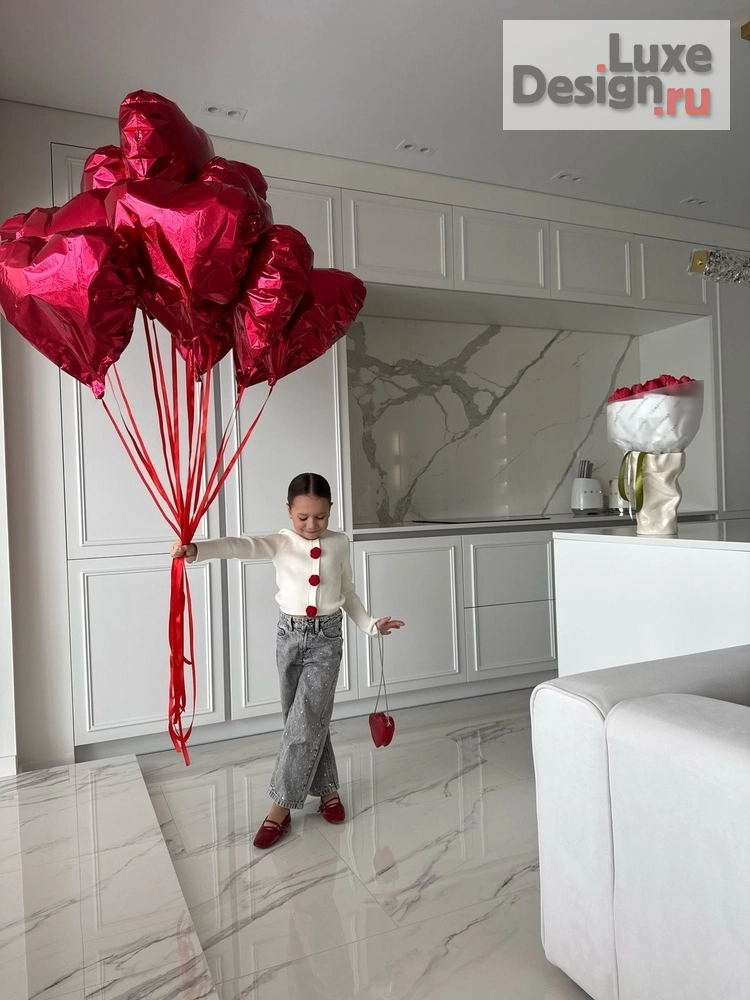 Дизайн интерьера четырехкомнатной квартиры "ЖК Сердце Столицы" (фото 3)