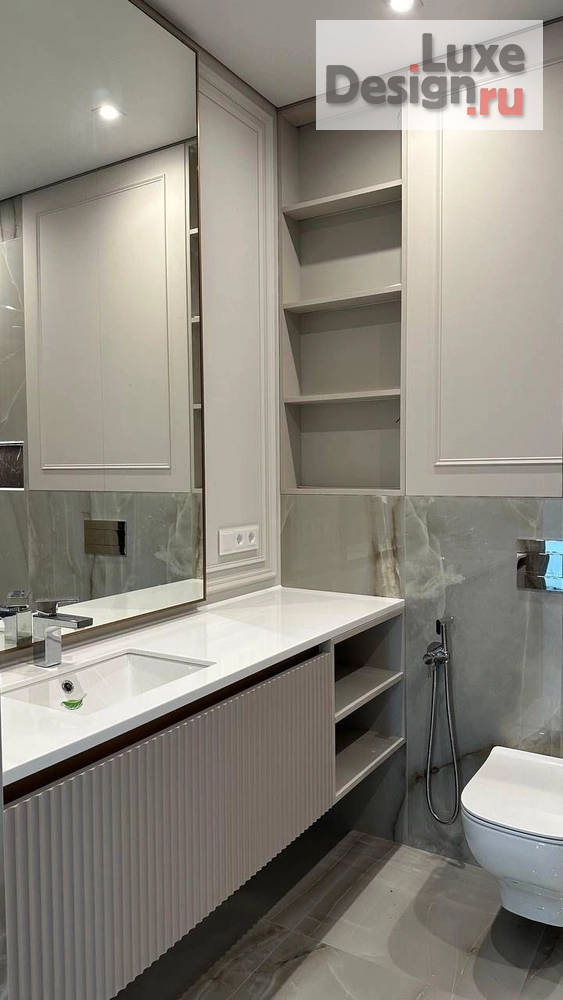 Дизайн интерьера четырехкомнатной квартиры "ЖК Сердце Столицы" (фото 7)