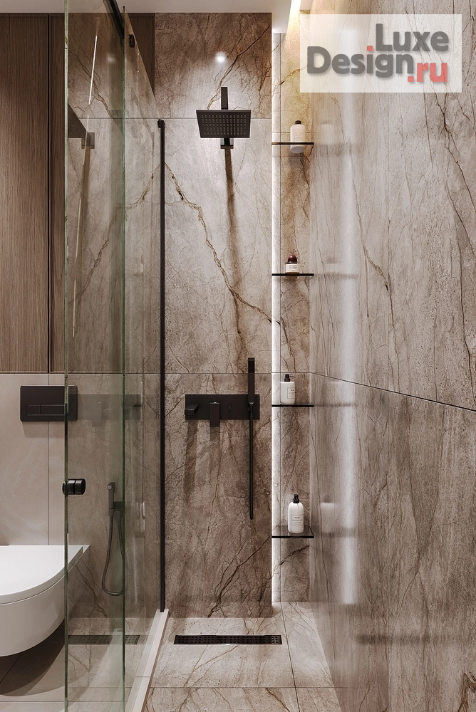 Дизайн интерьера двухкомнатной квартиры "ЖК New" (фото 3)