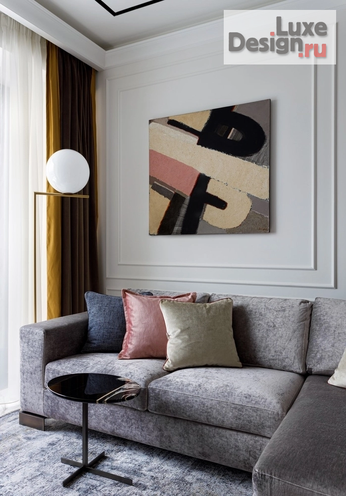 Дизайн интерьера трехкомнатной квартиры "Реализованный дизайн-проект в ЖК "Прайм Парк"" (фото 2)