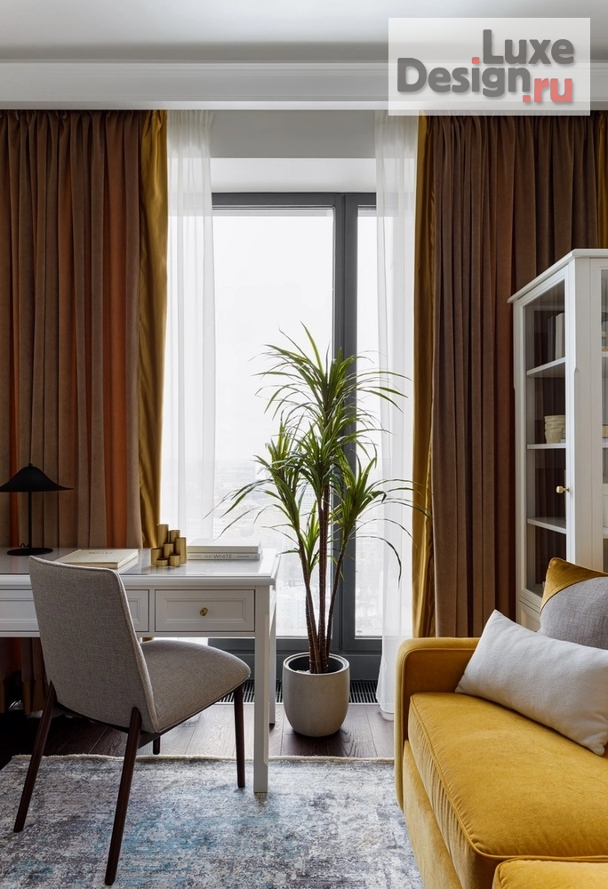 Дизайн интерьера трехкомнатной квартиры "Реализованный дизайн-проект в ЖК "Прайм Парк"" (фото 13)