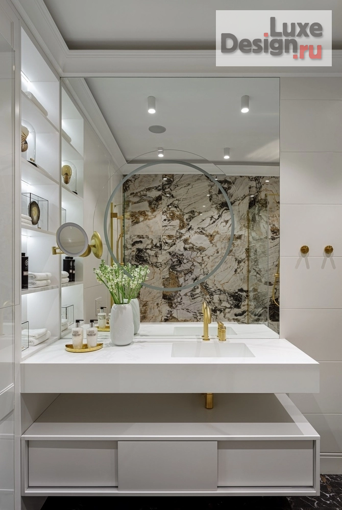 Дизайн интерьера трехкомнатной квартиры "Реализованный дизайн-проект в ЖК "Прайм Парк"" (фото 16)