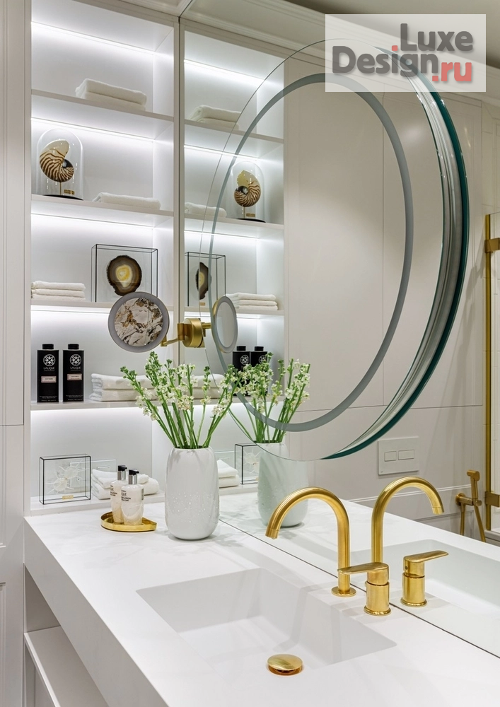 Дизайн интерьера трехкомнатной квартиры "Реализованный дизайн-проект в ЖК "Прайм Парк"" (фото 19)