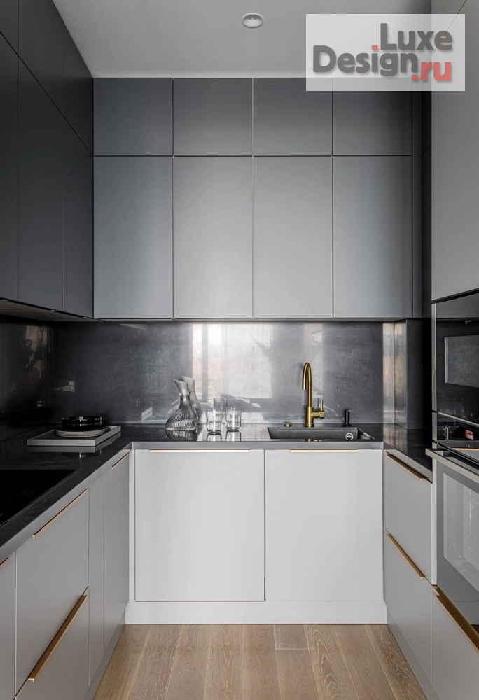 Дизайн интерьера трехкомнатной квартиры "Магический уютный интерьер с темными стенами" (фото 5)