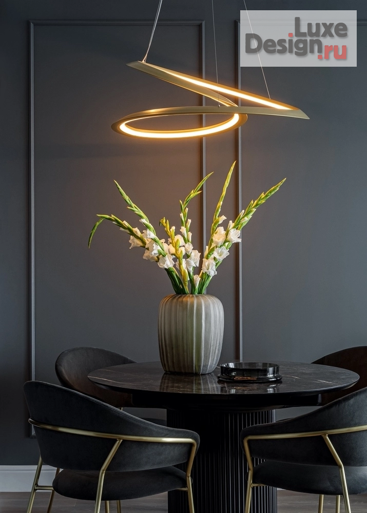 Дизайн интерьера трехкомнатной квартиры "Магический уютный интерьер с темными стенами" (фото 7)