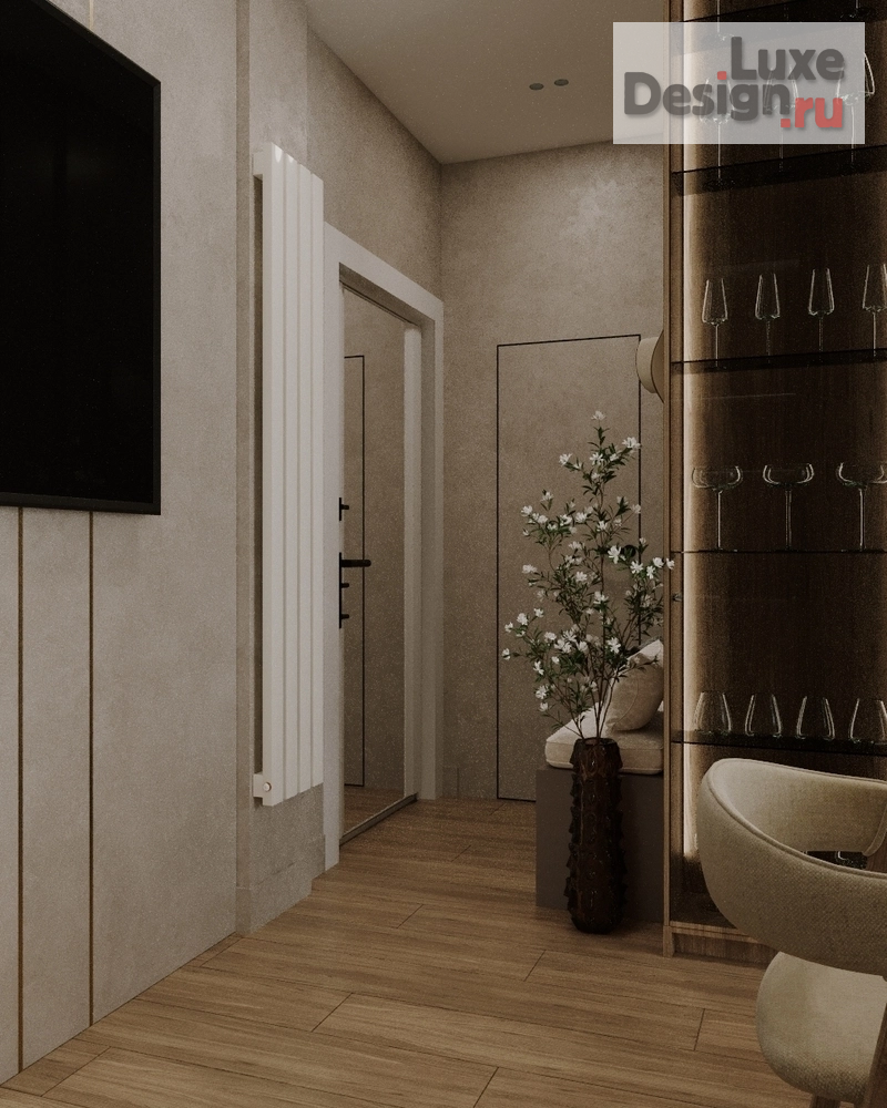 Дизайн интерьера двухкомнатной квартиры "Квартира в Италии" (фото 9)