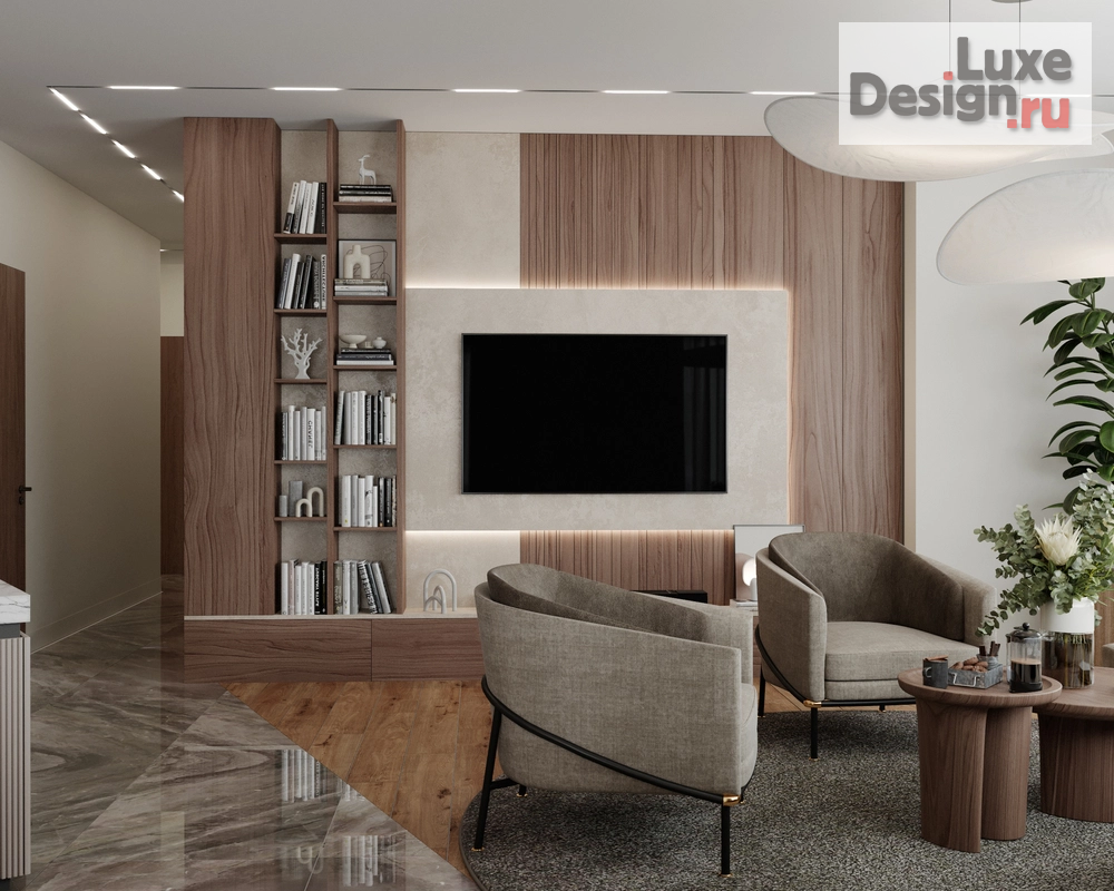 Дизайн интерьера трехкомнатной квартиры "Квартира в Москве" (фото 10)