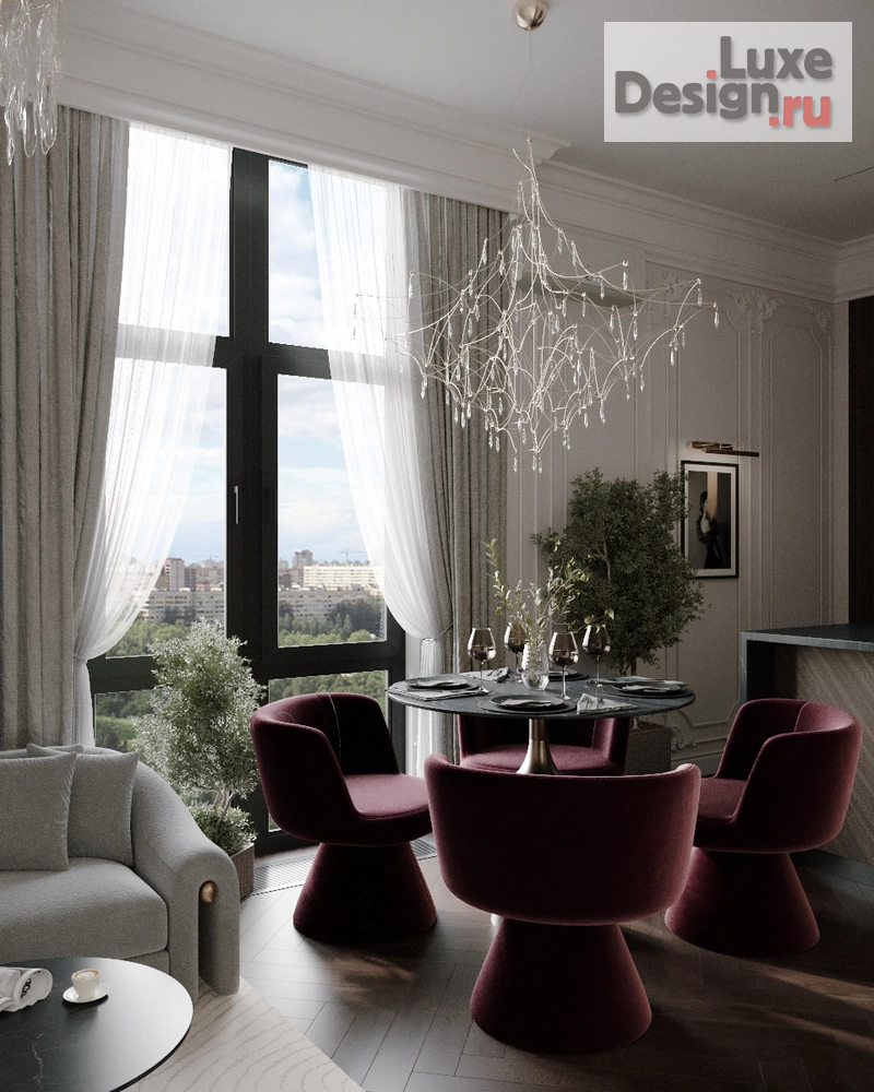 Дизайн интерьера двухкомнатной квартиры "Квартира в г. Санкт-Петербург" (фото 10)