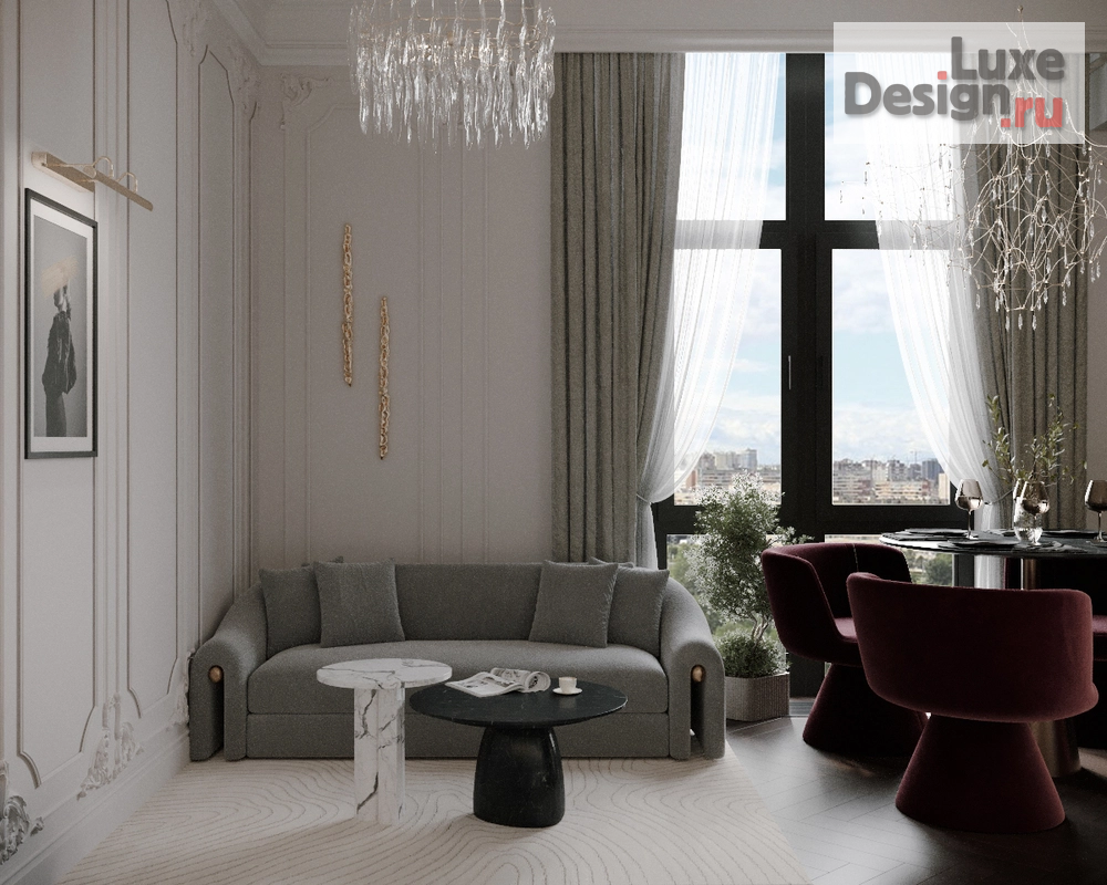 Дизайн интерьера двухкомнатной квартиры "Квартира в г. Санкт-Петербург" (фото 12)