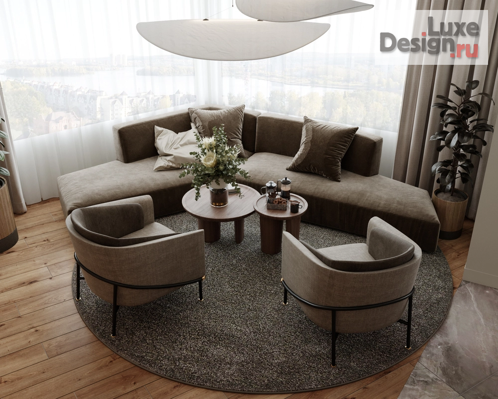 Дизайн интерьера трехкомнатной квартиры "Квартира в Москве" (фото 15)