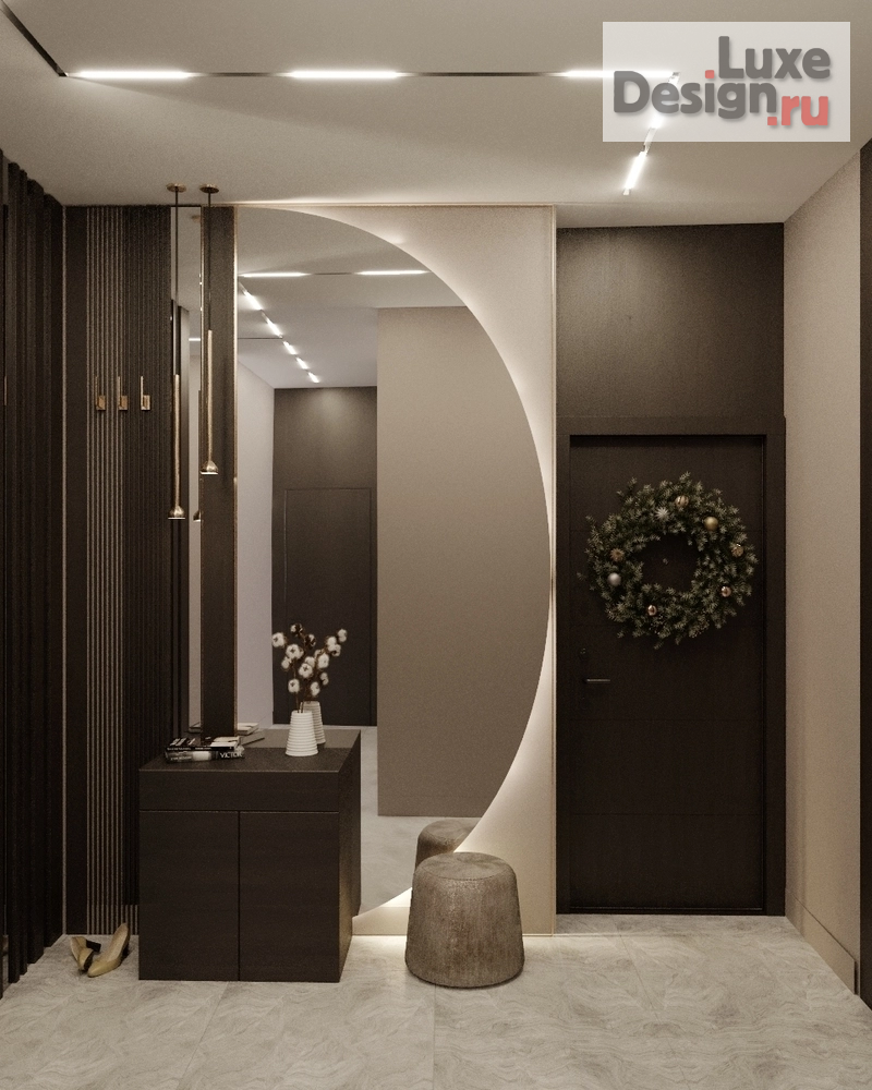 Дизайн интерьера трехкомнатной квартиры "Квартира в г. Москва" (фото 11)