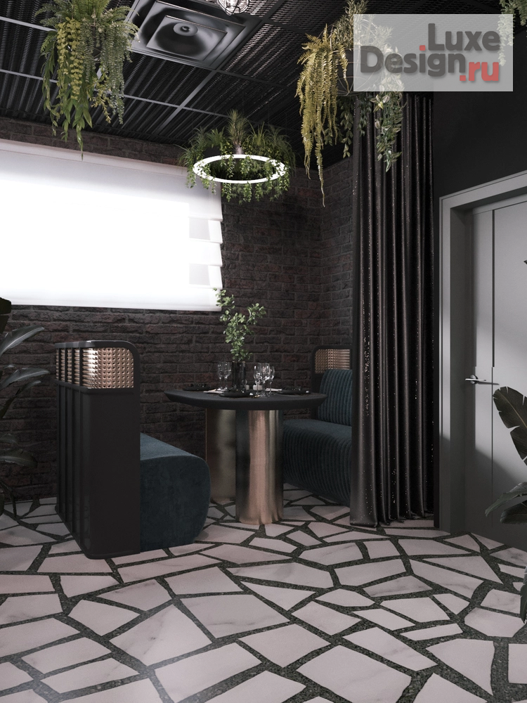 Дизайн интерьера ресторана "Ресторан в г. Рязань" (фото 1)