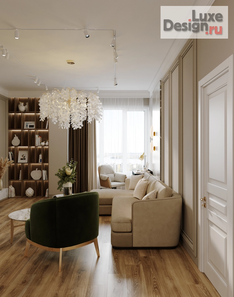 Дизайн интерьера двухкомнатной квартиры "Квартира в Москве" (фото 13)