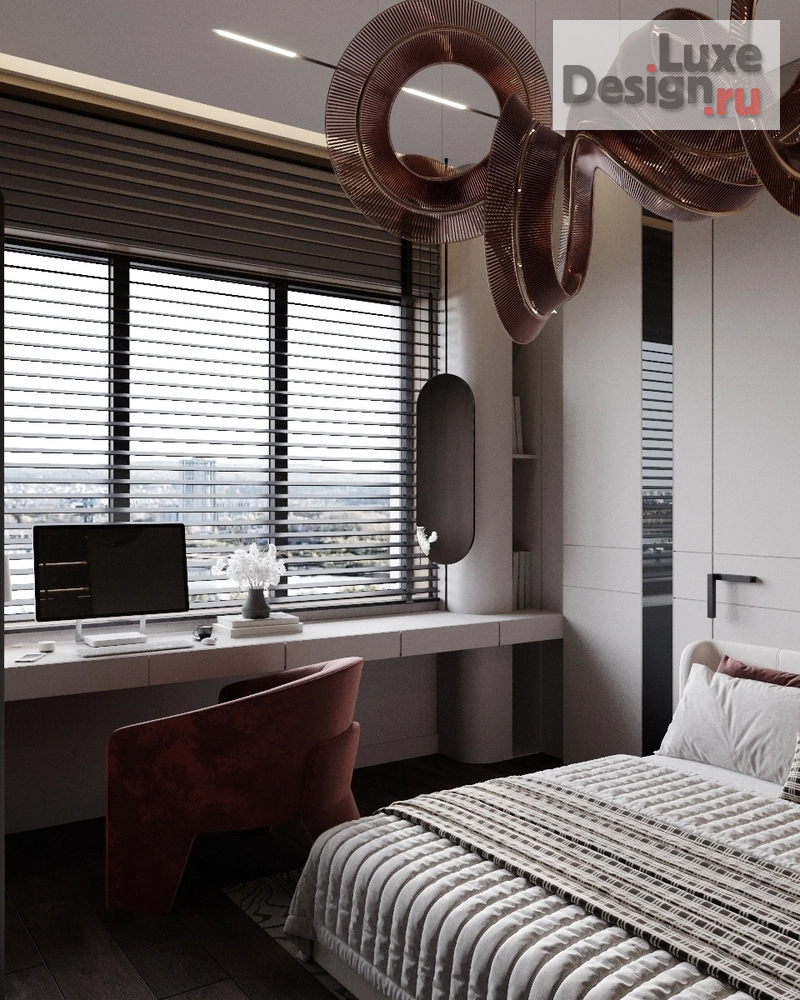 Дизайн интерьера трехкомнатной квартиры "Квартира в г. Москва" (фото 12)