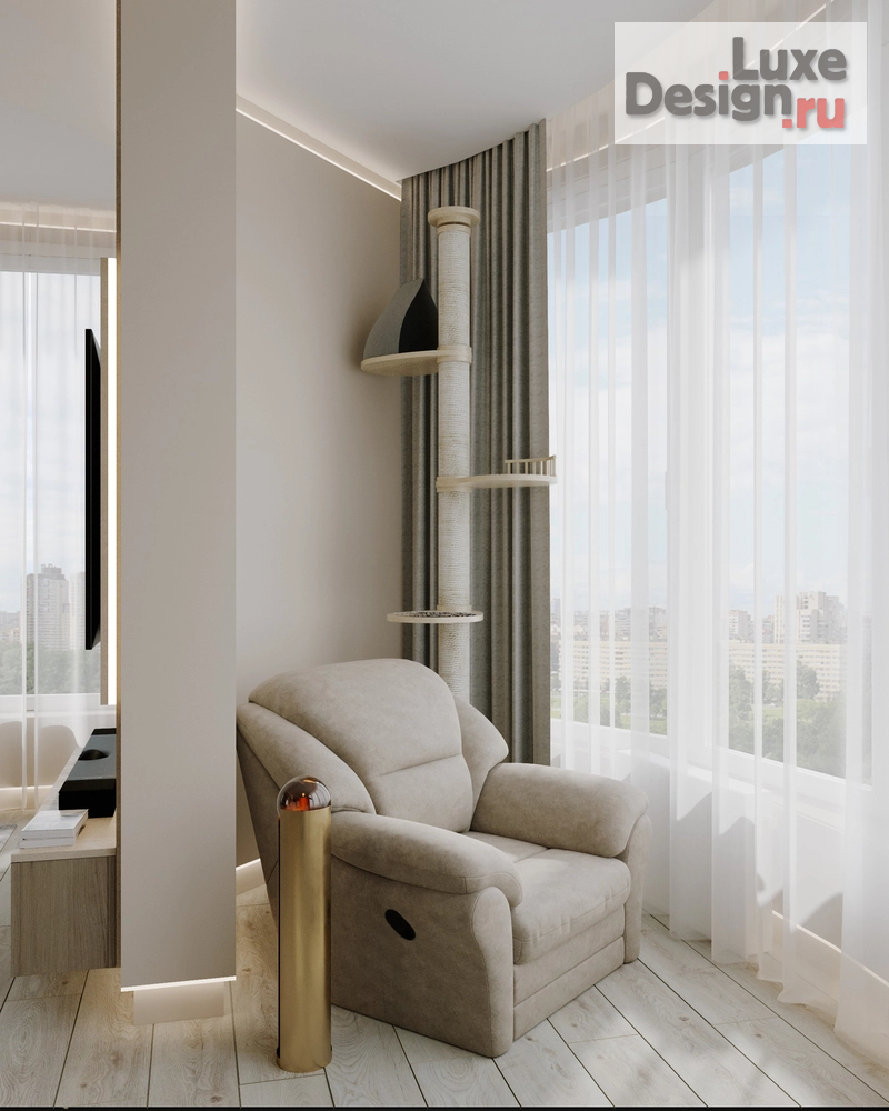 Дизайн интерьера двухкомнатной квартиры "Квартира в Краснодаре" (фото 19)