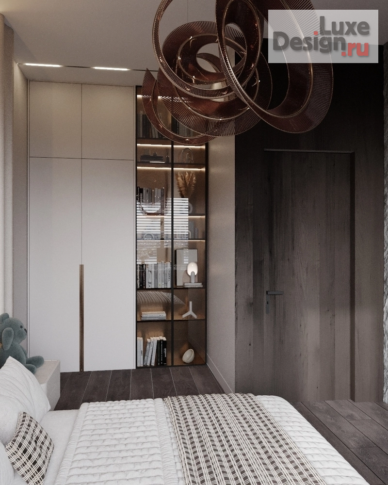 Дизайн интерьера трехкомнатной квартиры "Квартира в г. Москва" (фото 14)