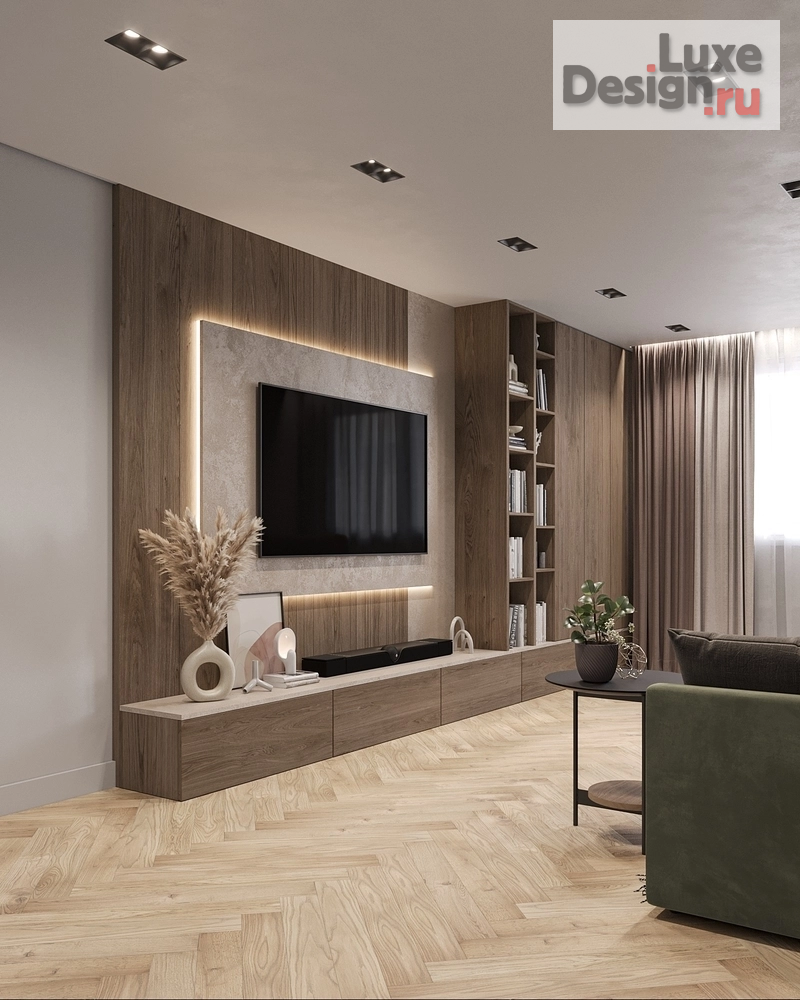 Дизайн интерьера однокомнатной квартиры "Квартира в г. Санкт-Петербург" (фото 2)