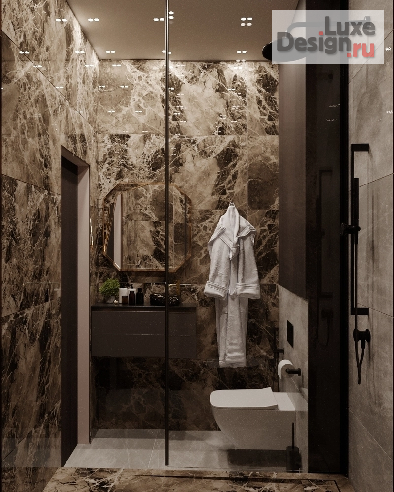 Дизайн интерьера трехкомнатной квартиры "Квартира в г. Москва" (фото 23)