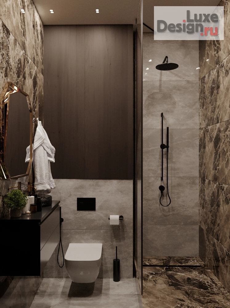 Дизайн интерьера трехкомнатной квартиры "Квартира в г. Москва" (фото 24)