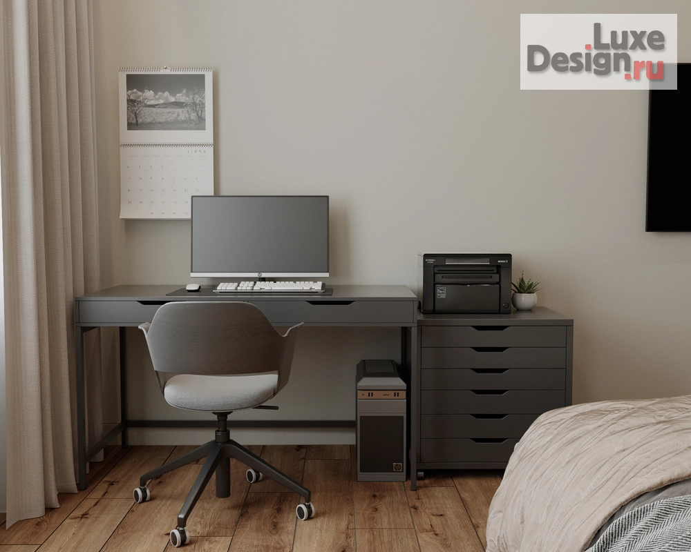 Дизайн интерьера трехкомнатной квартиры "Квартира в Москве" (фото 24)