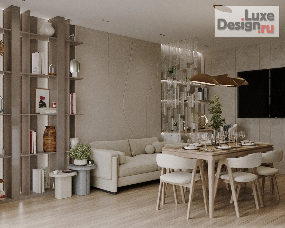 Дизайн интерьера двухкомнатной квартиры "Квартира в Италии" (фото 4)