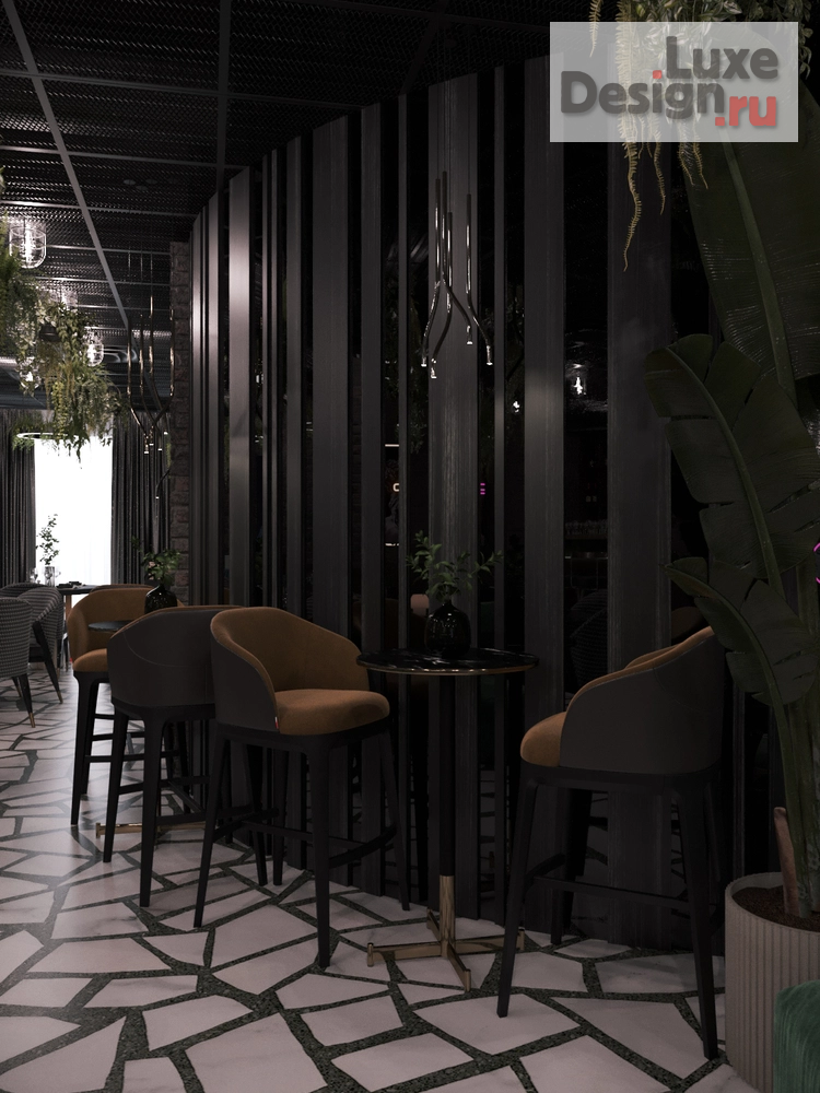 Дизайн интерьера ресторана "Ресторан в г. Рязань" (фото 5)