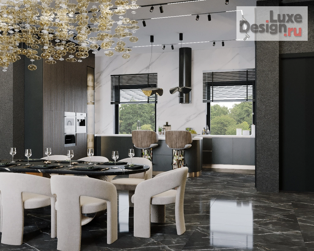 Дизайн интерьера загородного дома "Дом в г. Москва" (фото 31)