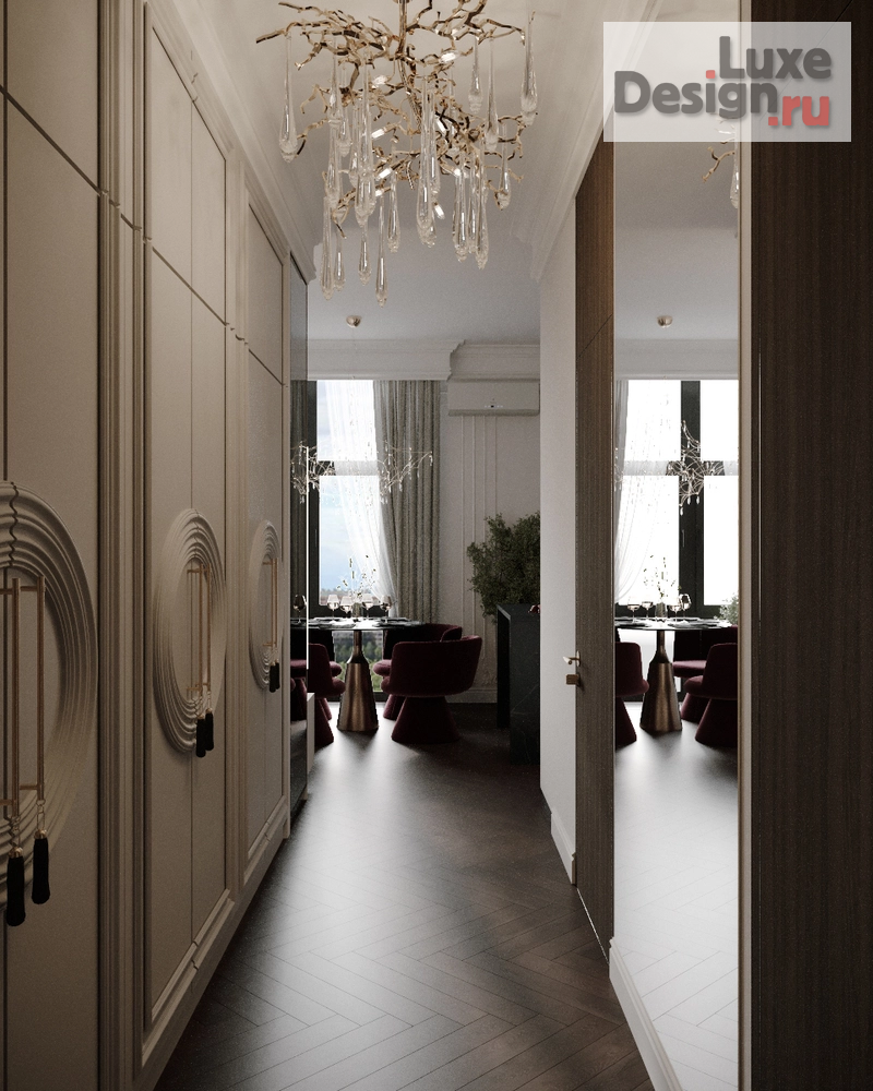 Дизайн интерьера двухкомнатной квартиры "Квартира в г. Санкт-Петербург" (фото 4)