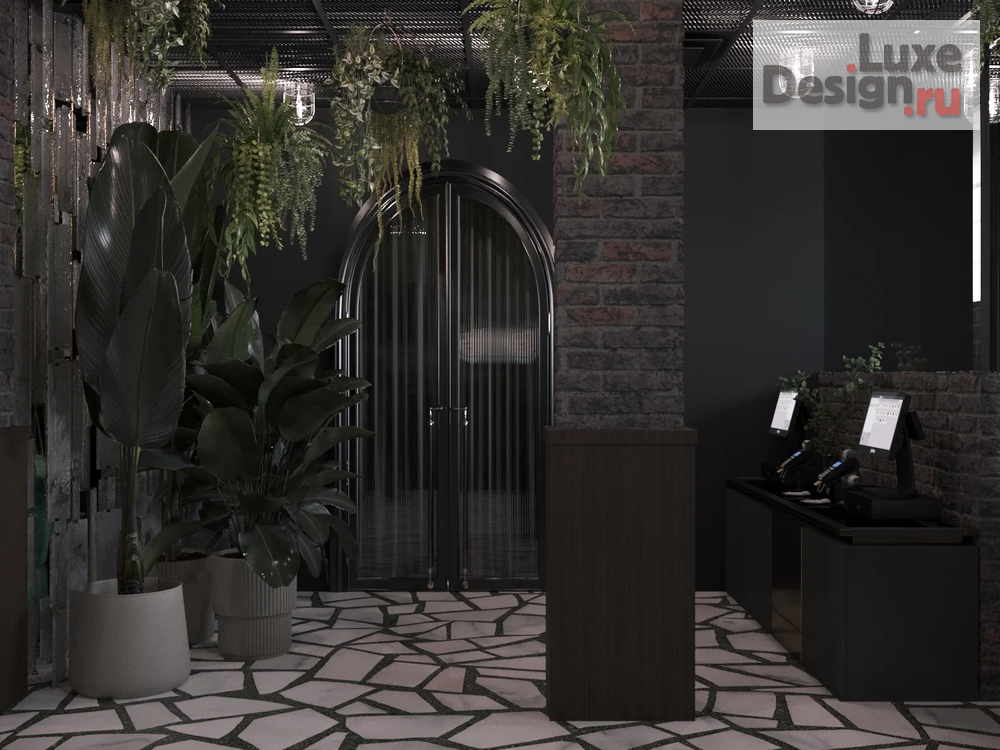 Дизайн интерьера ресторана "Ресторан в г. Рязань" (фото 7)