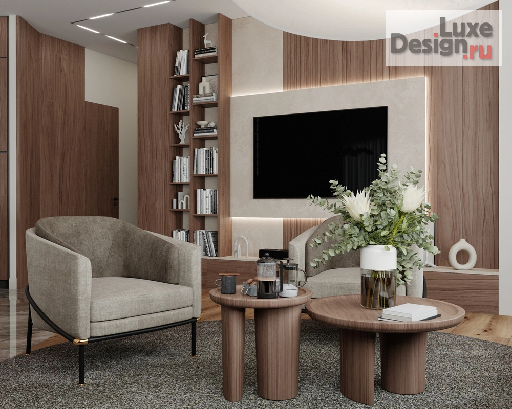 Дизайн интерьера трехкомнатной квартиры "Квартира в Москве" (фото 9)