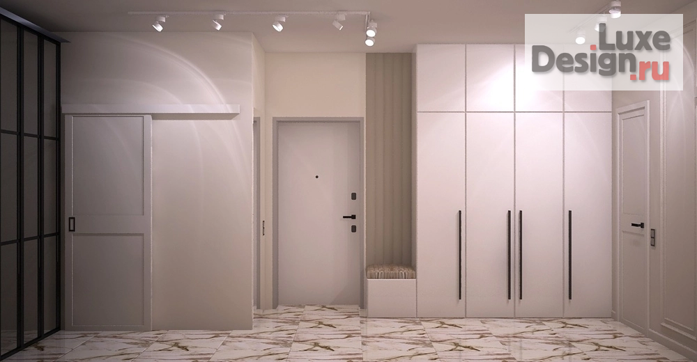 Дизайн интерьера четырехкомнатной квартиры "проект: Квартира четырехкомнатная в ЖК Царицыно" (фото 15)