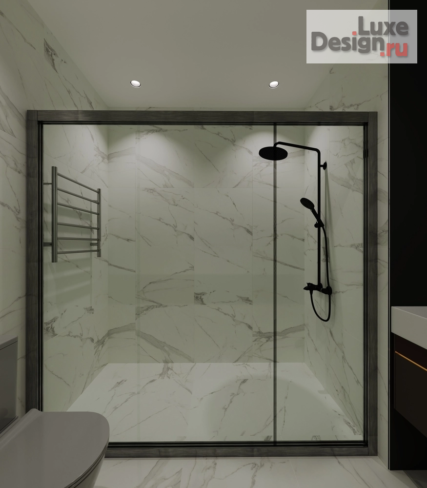 Дизайн интерьера четырехкомнатной квартиры "проект: Квартира четырехкомнатная в ЖК Царицыно" (фото 6)