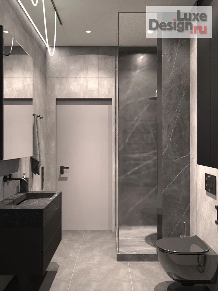 Дизайн интерьера загородного дома "Дизайн интерьера Дома 2025 год 250 метров" (фото 13)