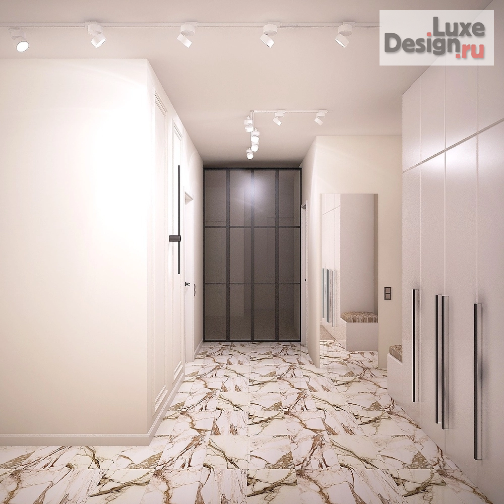 Дизайн интерьера четырехкомнатной квартиры "проект: Квартира четырехкомнатная в ЖК Царицыно" (фото 17)