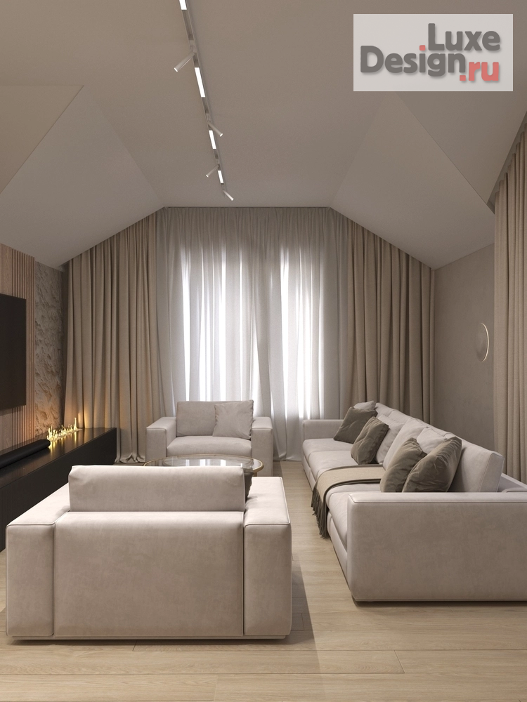 Дизайн интерьера частного дома "Дизайн интерьера Дома 2024 гд" (фото 1)