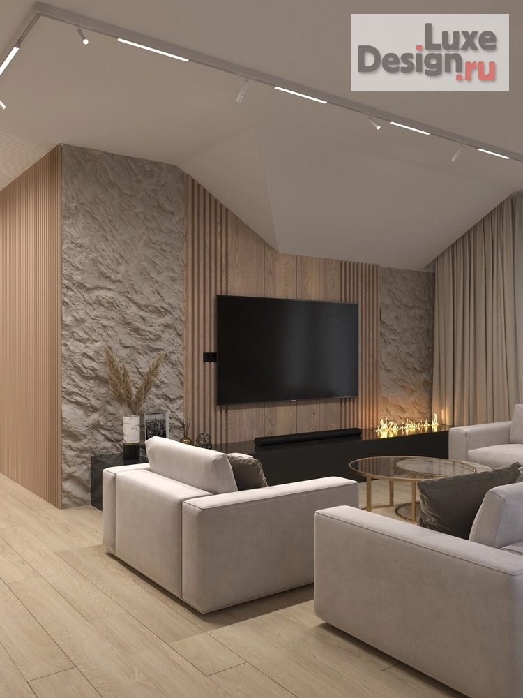 Дизайн интерьера частного дома "Дизайн интерьера Дома 2024 гд" (фото 2)