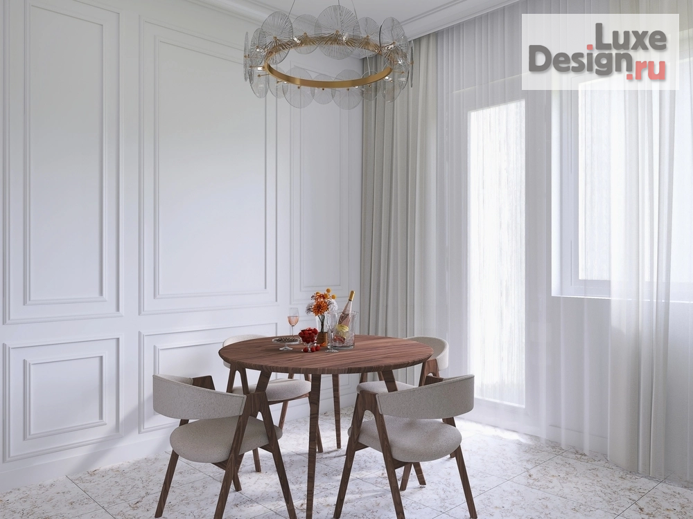 Дизайн интерьера двухкомнатной квартиры "ЖК Настоящее" (фото 10)