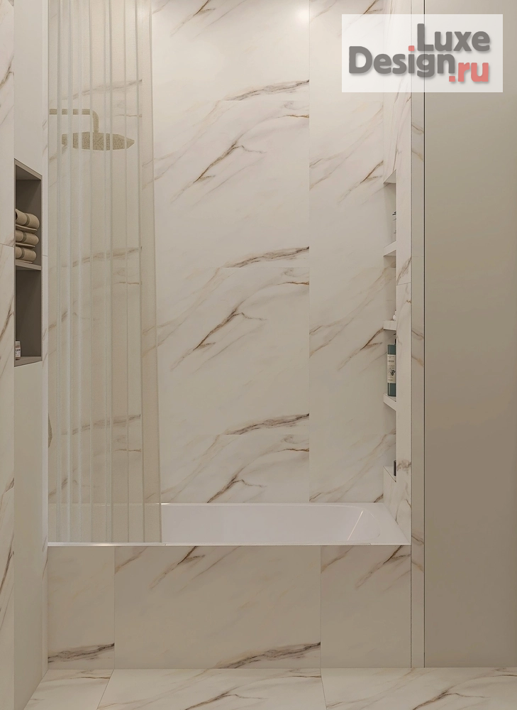 Дизайн интерьера двухкомнатной квартиры "ЖК Настоящее" (фото 13)