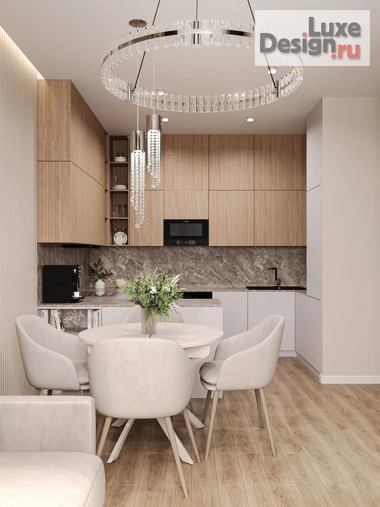 Дизайн интерьера двухкомнатной квартиры "ЖК Крылья" (фото 13)