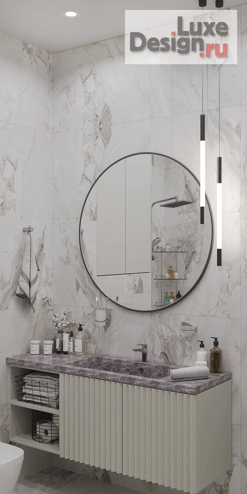 Дизайн интерьера двухкомнатной квартиры "ЖК Крылья" (фото 15)