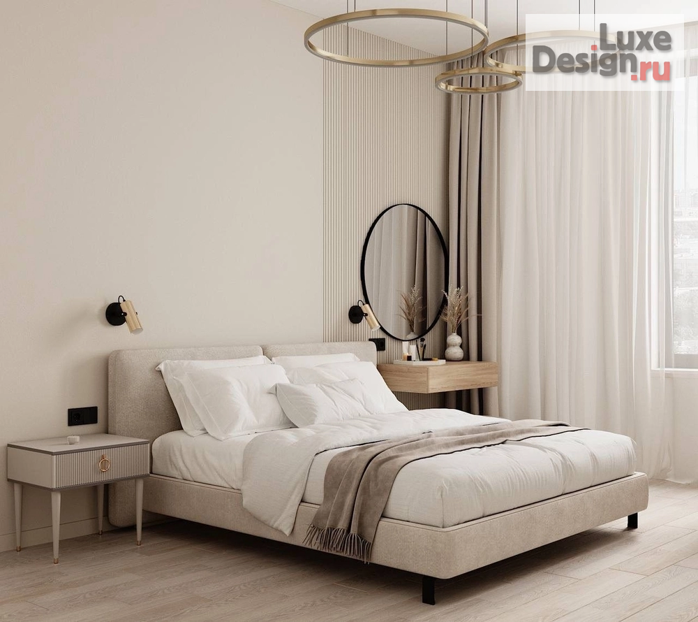 Дизайн интерьера двухкомнатной квартиры "ЖК Крылья" (фото 1)