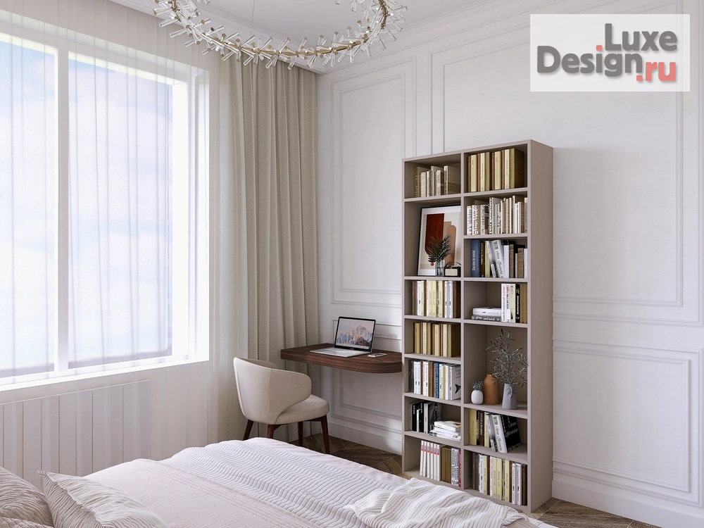 Дизайн интерьера двухкомнатной квартиры "ЖК Настоящее" (фото 3)