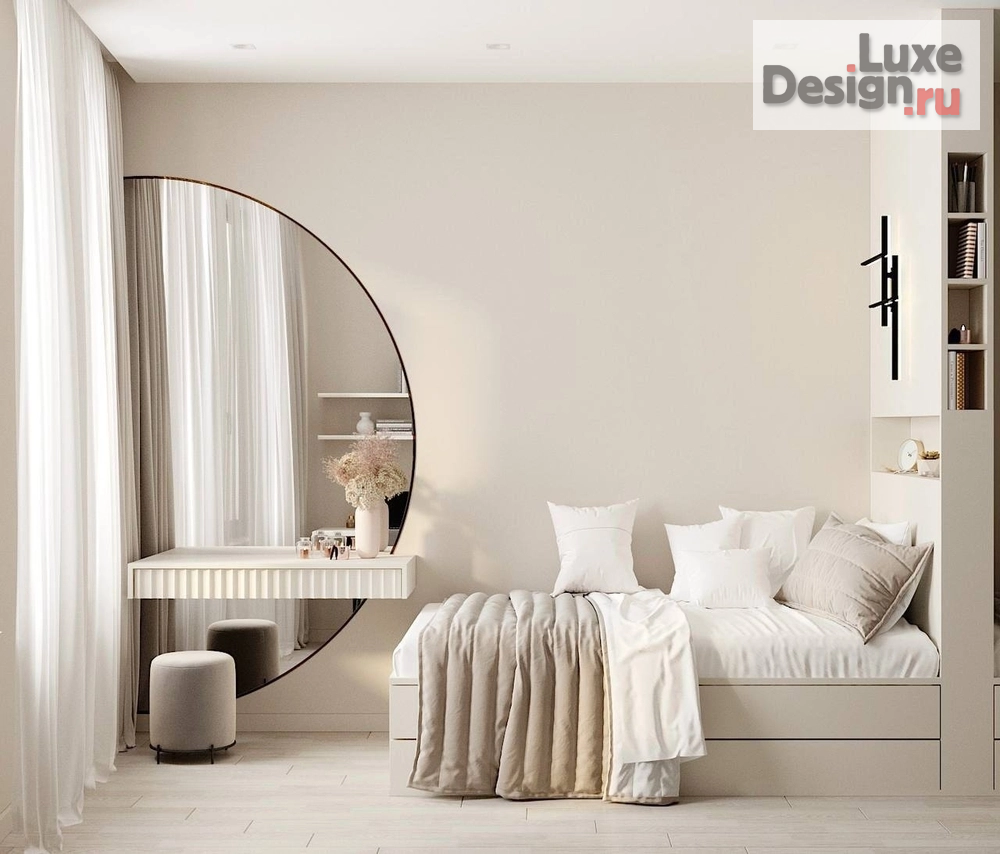 Дизайн интерьера двухкомнатной квартиры "ЖК Крылья" (фото 4)