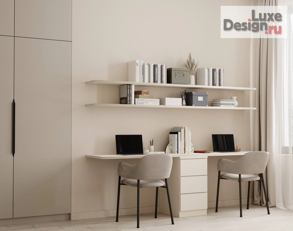 Дизайн интерьера двухкомнатной квартиры "ЖК Крылья" (фото 5)